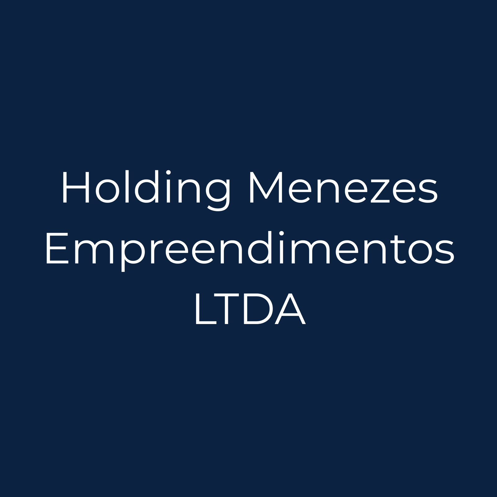 Holding Menezes Empreendimentos